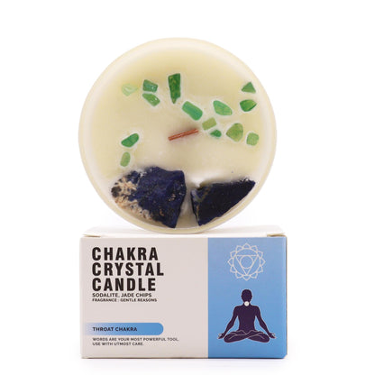 Bougie chakra de la gorge - NaturalSleep.shop