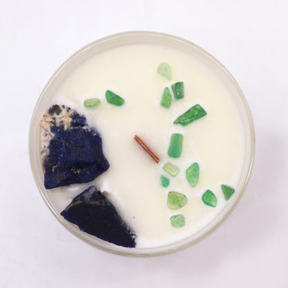 Bougie chakra de la gorge - NaturalSleep.shop