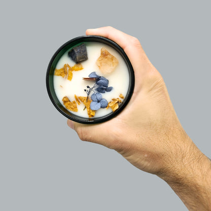 Bougie magique - Le soleil - NaturalSleep.shop