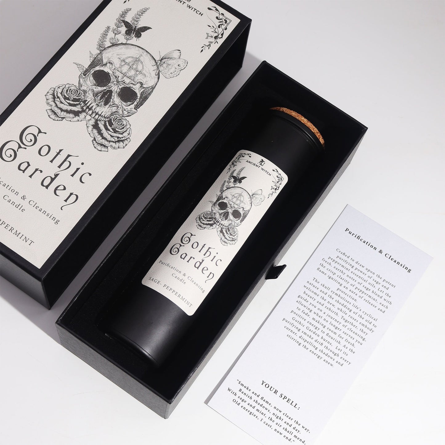 Bougie sauge & menthe poivrée - Purification & nettoyage - NaturalSleep.shop