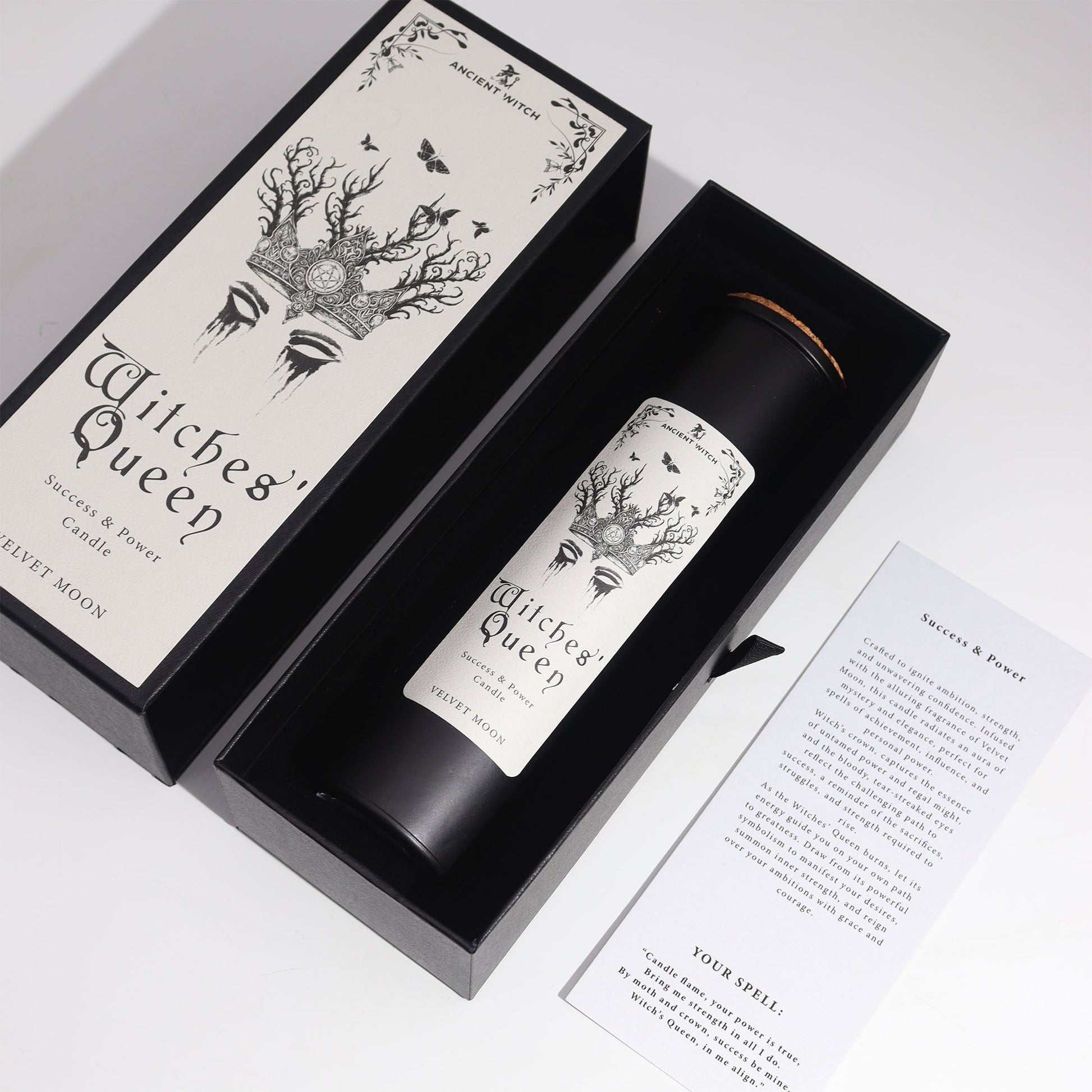 Bougie Lune de Velours - Succès & pouvoir - NaturalSleep.shop