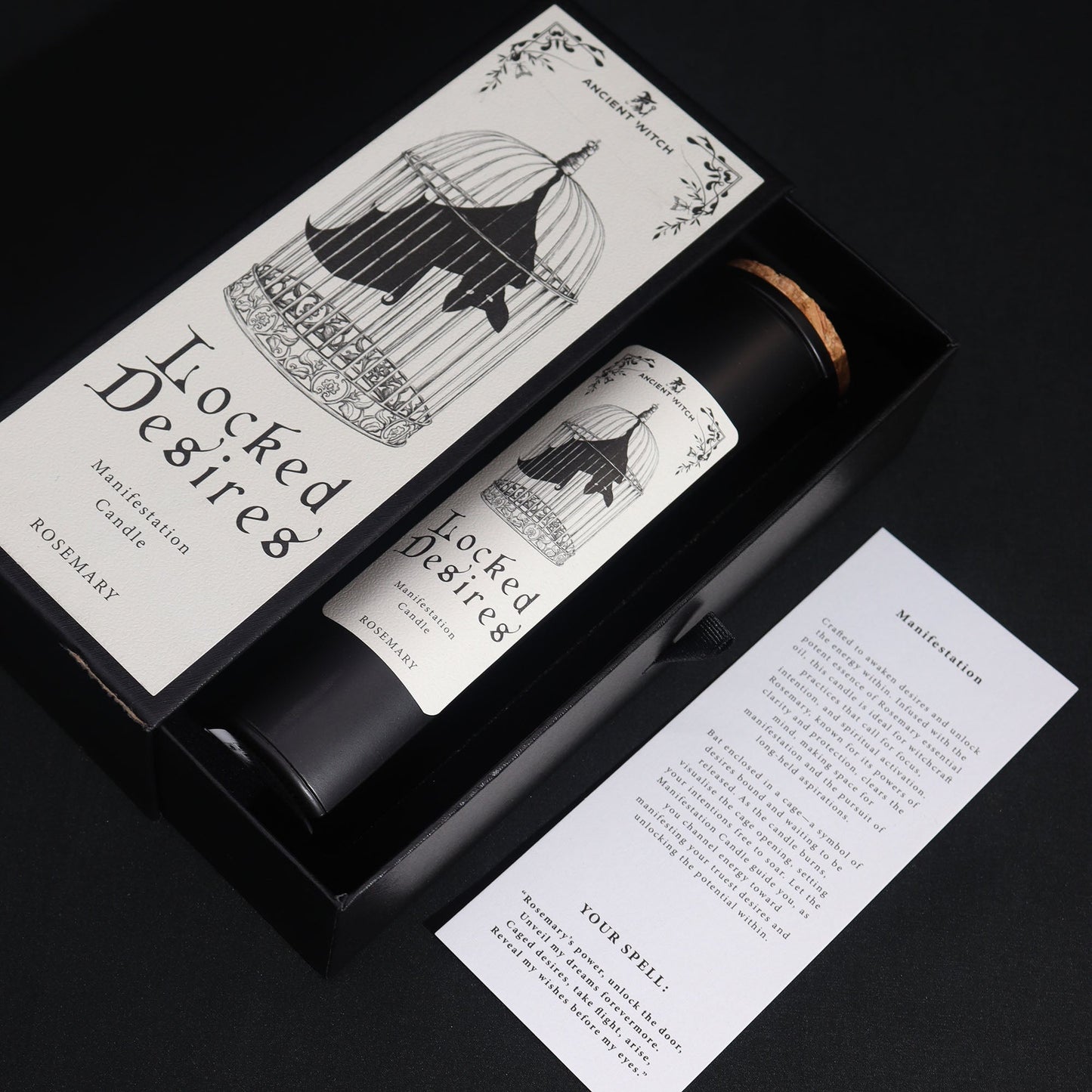 Bougie romarin - manifestation - NaturalSleep.shop