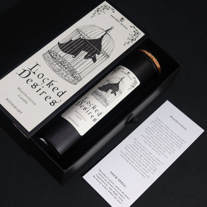 Bougie romarin - manifestation - NaturalSleep.shop