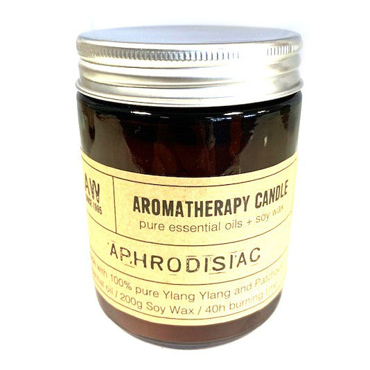 Bougie aromathérapie 200g - Aphrodisiaque - NaturalSleep.shop