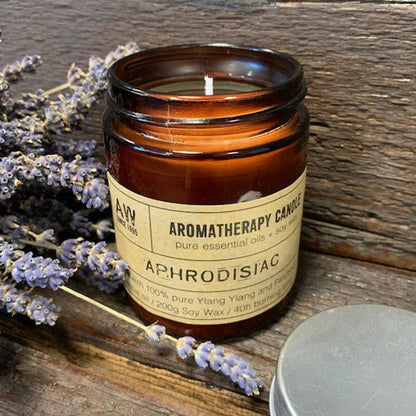 Bougie aromathérapie 200g - Aphrodisiaque - NaturalSleep.shop