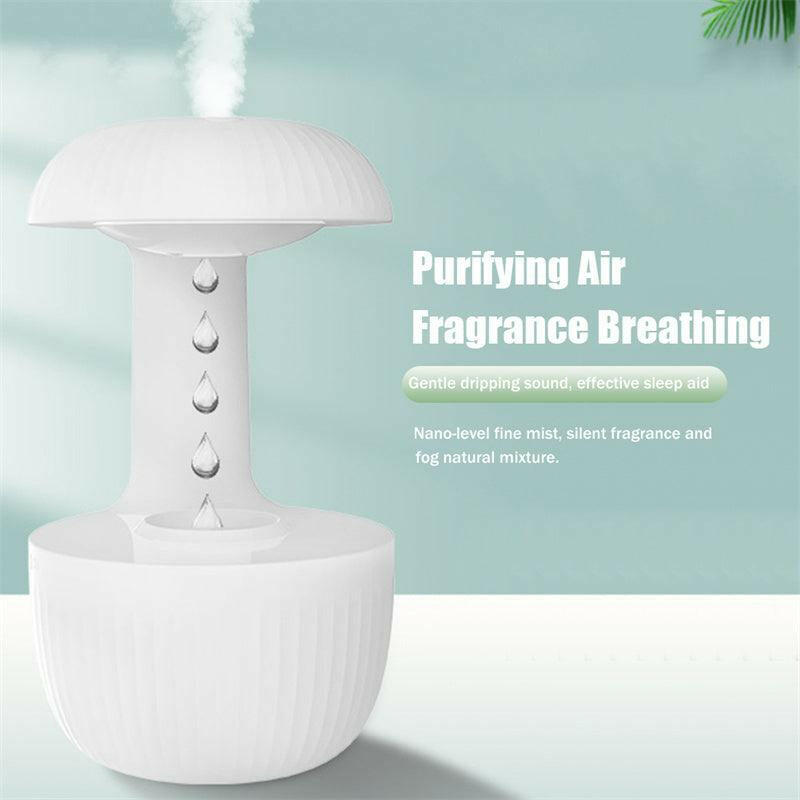 Anti-Gravity Air Humidifier with Levitating Water Drops – Silent Cool Mist Maker & Fogger for Relaxation and Fatigue Relief - Natural Sleep