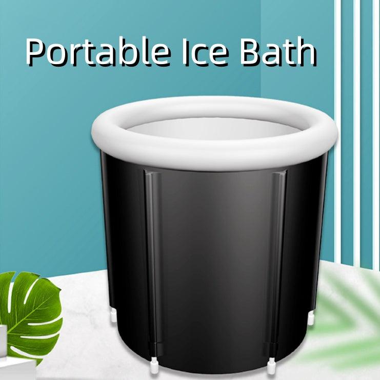 Portable Ice Baths Inflatable Air Ring PVC Bath Bath Household Bath Tub Holder Foldable Bath Tub For Recovery Therapy Outdoor - Natural Sleep