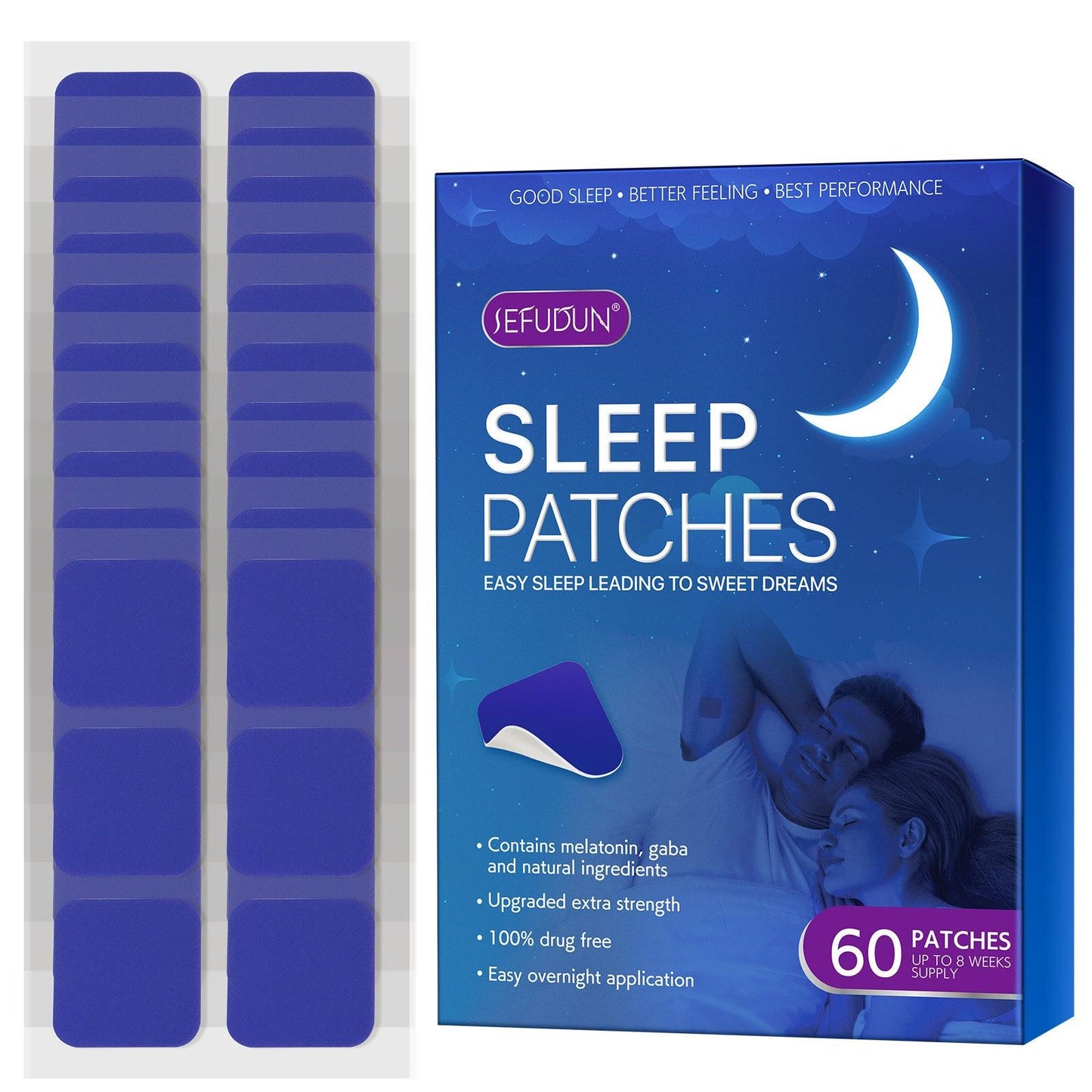 Insomnia Patch Sleep Joy Patch Sleep Patch Difficulty In Falling Asleep - Natural Sleep