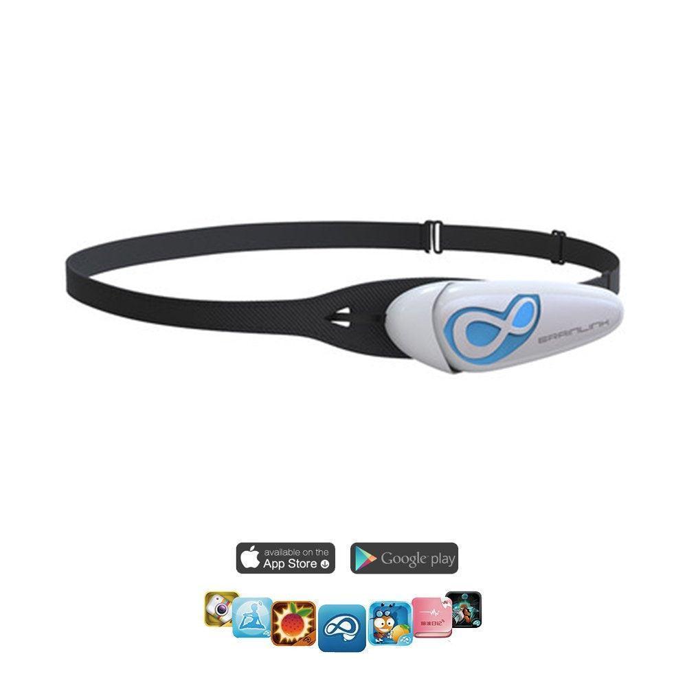 LFHUKEJI Smart headband,BrainLink Lite Pro Portable Smart Brainwave Sensor headband,Professional Training Of The Brain's Nervous And Relaxation,More Than 20 Neruo-gaming Apps - Natural Sleep