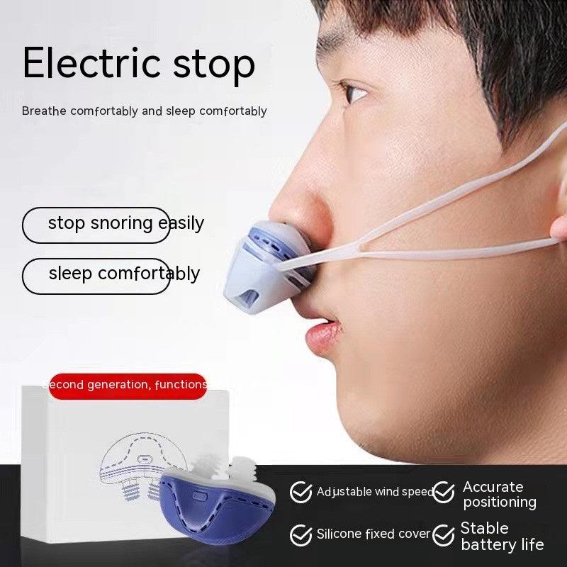 Electric Household Anti-snoring Snoring Brace Breathing Anti-snoring Device - Natural Sleep