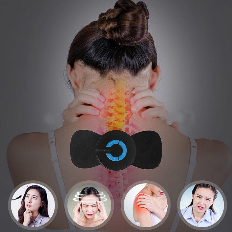 Mini Neck Massager Cervical Vertebra Massager Adjustable Portable Shoulder Back Massager For Arms Neck Shoulder Back - Natural Sleep