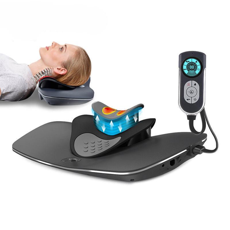 Multifunctional Traction Device Electric Neck Massager With Dynamic Neck Stretching - Natural Sleep