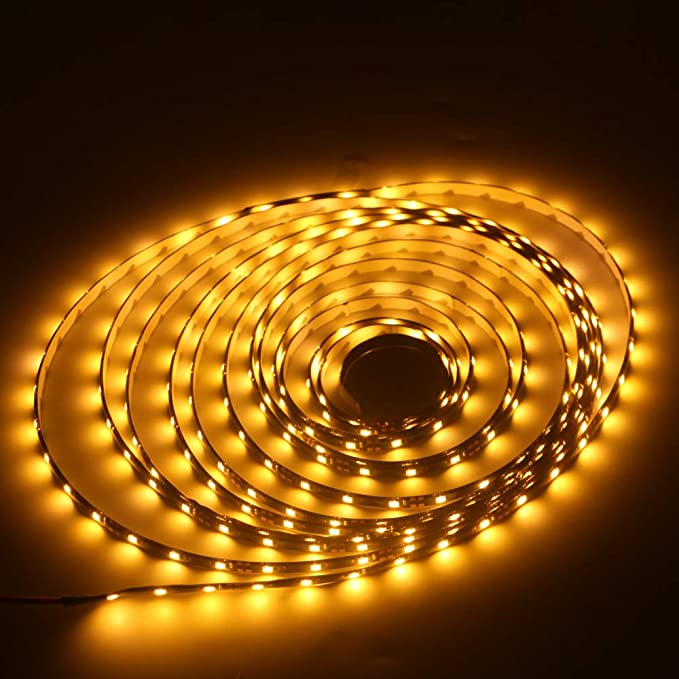 NoBlue Amber LED Strip Lights - Natural Sleep