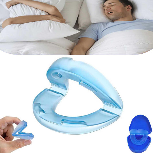 SnorMed Anti-Snoring Mouthpiece, the soothie anti snoring mouthpiece, Instantly Anti Snoring Devices, The Quiet Anti-Snoring Mouthpiece Universal Size,Food Grade Material Anti Snore Mouth Guard (1pcs) - Natural Sleep