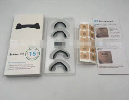 Magnetic Nasal Dilators Starter Kit - Anti-Snoring Sleep Aid - Natural Sleep