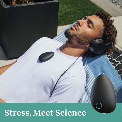 Sensate Relaxation Device - Immediate Calm and Long Term Stress Resilience - Patented Infrasonic Resonance Technology - Natural Sleep