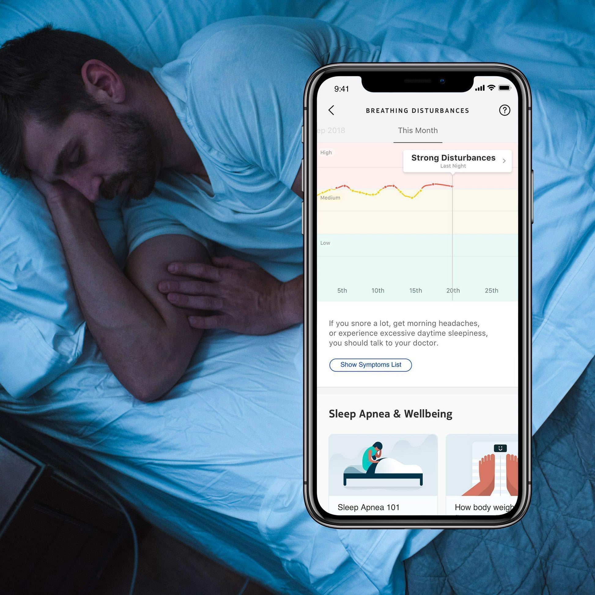 Withings Sleep - Capteur De Sommeil & Domotique - Natural Sleep