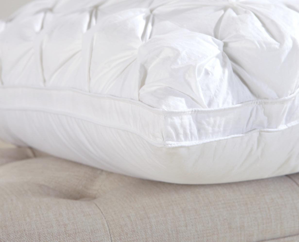 Hotel Pillow Pillow Core Goose Down Pillow Genuine Twisted Flower Goose Feather Pillow Core - Natural Sleep