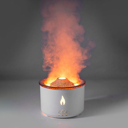 Aromatherapy Ultrasonic Diffuser with Flame Effect – Soothing Sleep & Stress Relief - Natural Sleep