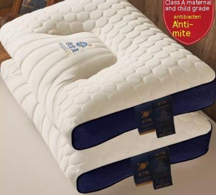 Natural Memory Cervical Protection And Sleep Aid Latex Pillow - Natural Sleep