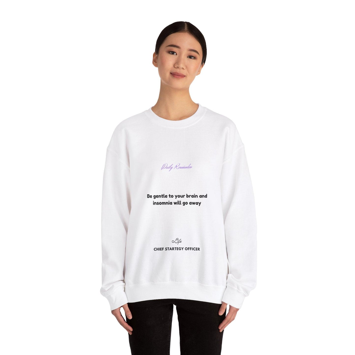 Unisex Heavy Blend™ Crewneck Sweatshirt - Natural Sleep