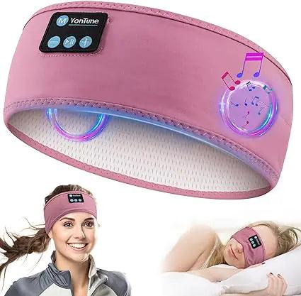 Sleep Headband Headphones with White Noise and Ultra-Thin HD Stereo Speakers - Natural Sleep