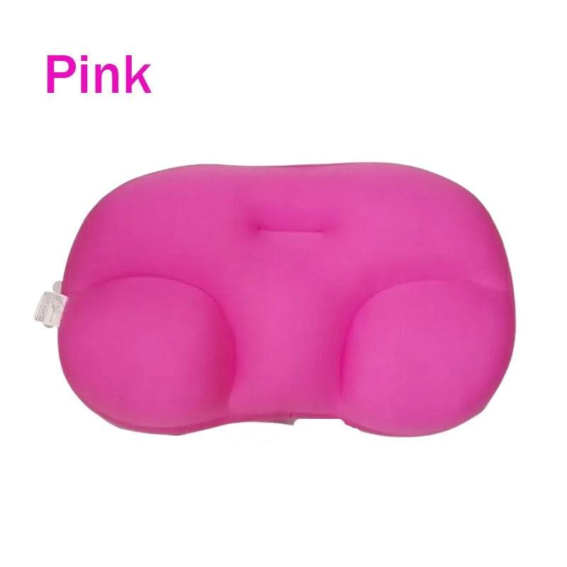 3D Neck Micro Airball Pillow: Deep Sleep Head Rest Cushion with Washable Pillowcase - Natural Sleep