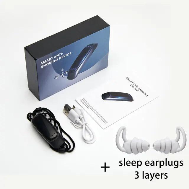 Smart Anti Snoring Device - Natural Sleep