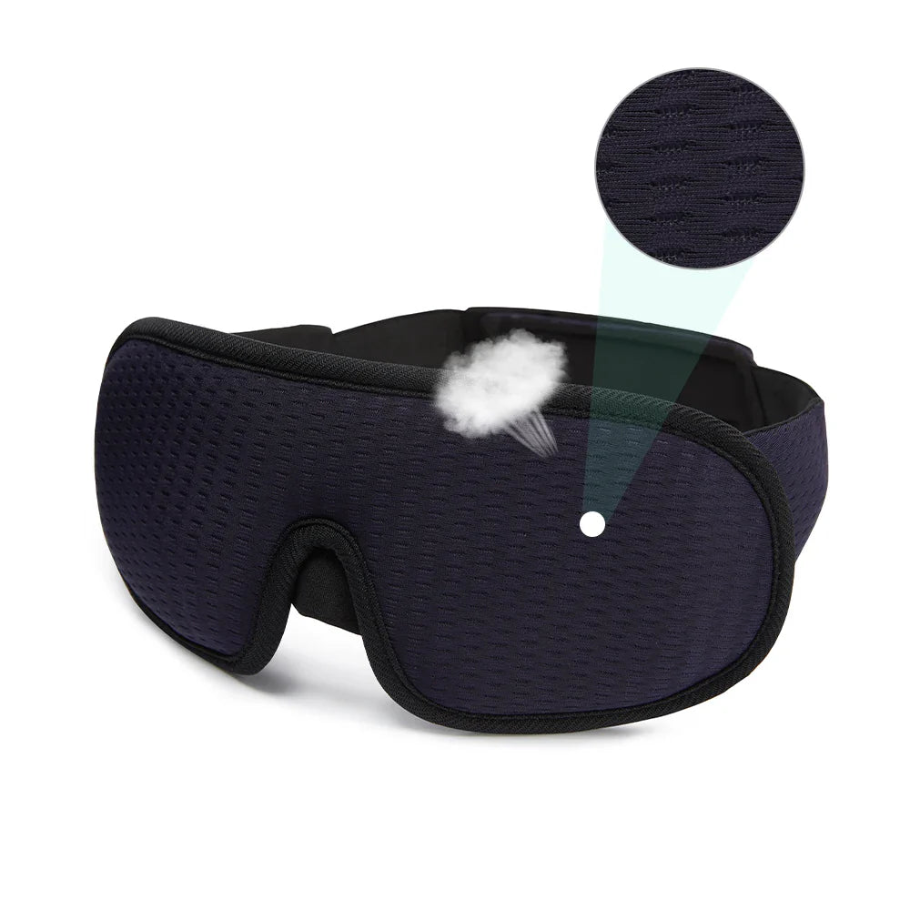 3D Sleeping Mask Block Out Light Soft Padded Sleep Mask For Eyes Slaapmasker Eye Shade Blindfold Sleeping Aid Face Mask Eyepatch - NaturalSleep.shop