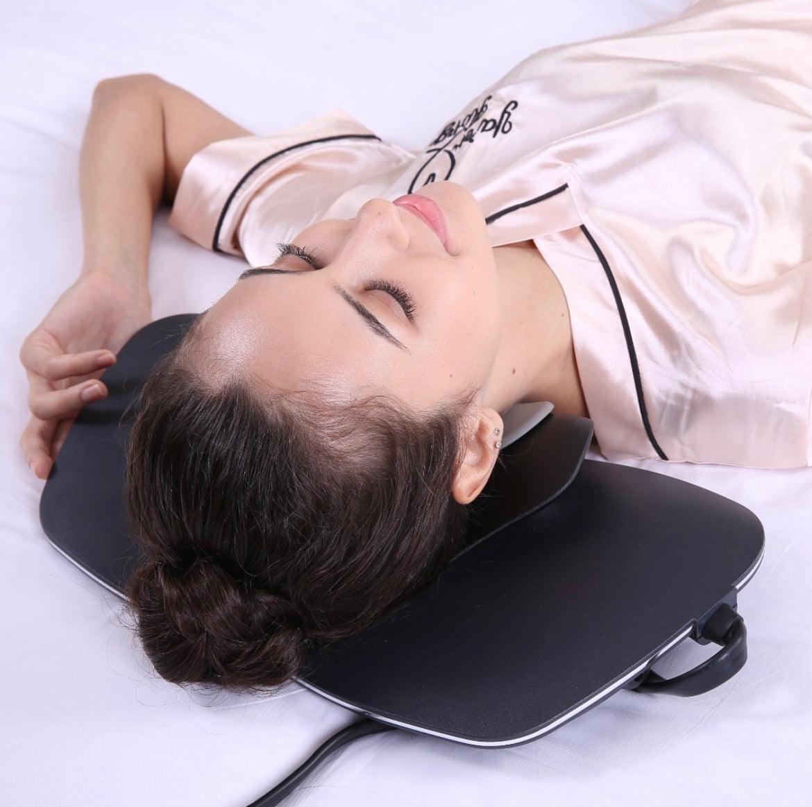 Multifunctional Traction Device Electric Neck Massager With Dynamic Neck Stretching - Natural Sleep