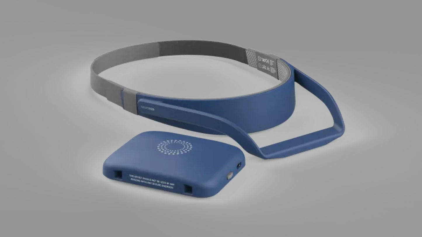 NeuroVizr™ – BRAIN WELLNESS & RELAXATION DEVICE - Natural Sleep