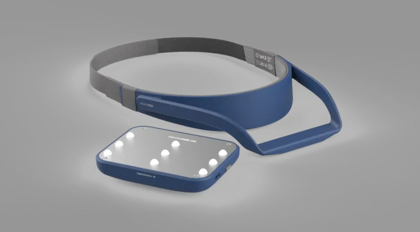 NeuroVizr™ – BRAIN WELLNESS & RELAXATION DEVICE - Natural Sleep