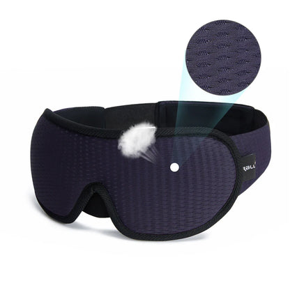 3D Sleeping Mask Block Out Light Soft Padded Sleep Mask For Eyes Slaapmasker Eye Shade Blindfold Sleeping Aid Face Mask Eyepatch - NaturalSleep.shop