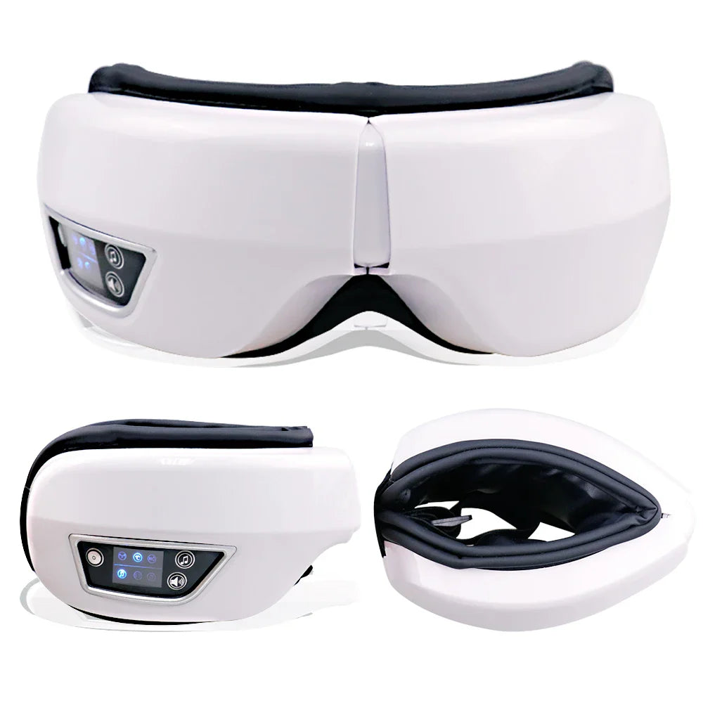 Smart Eye Massage Instrument Vibration Eye Care Massager Airbag Compress Bluetooth Music Eye Relax Fatigue Massage Sleep Mask - NaturalSleep.shop