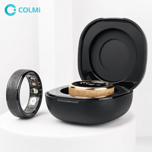 COLMI R10 Smart Ring with Charging Case for Men Women, Health and Sleep Monitor, 5ATM Waterproof, Multi-sport Mode - NaturalSleep.shop