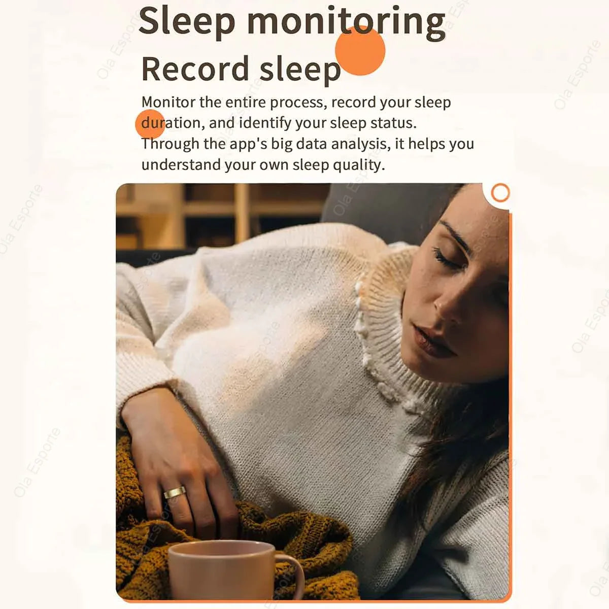 Smart Ring Newest Intelligent Wearable Device For Men Women Bluetooth Heart Rate Sleep Health Monitor Waterproof for IOS Android - NaturalSleep.shop