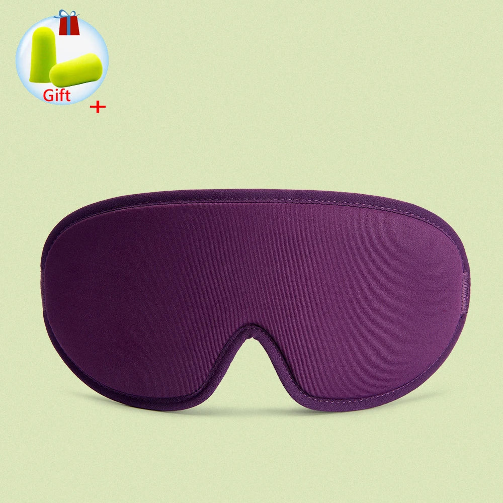 3D Sleeping Mask 100% Blackout Blindfold Sleep Mask for Eyes Smooth Sleep Eye Mask Sleeping Aid Eye Mask for Travel Slaapmasker - NaturalSleep.shop