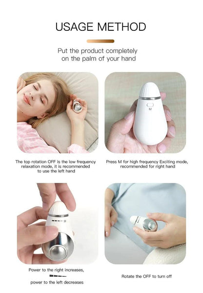 USB Microcurrent Sleep Aid Device: Pressure Relief & Relaxation - Natural Sleep