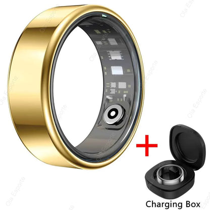 Smart Ring Newest Intelligent Wearable Device For Men Women Bluetooth Heart Rate Sleep Health Monitor Waterproof for IOS Android - NaturalSleep.shop