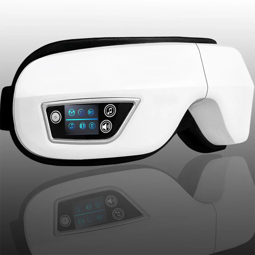 6D Smart Vibration Eye Massager Airbag Compress Eye Care Instrument Bluetooth Music Eye Massage Sleep Mask Eye Relax Fatigue - NaturalSleep.shop