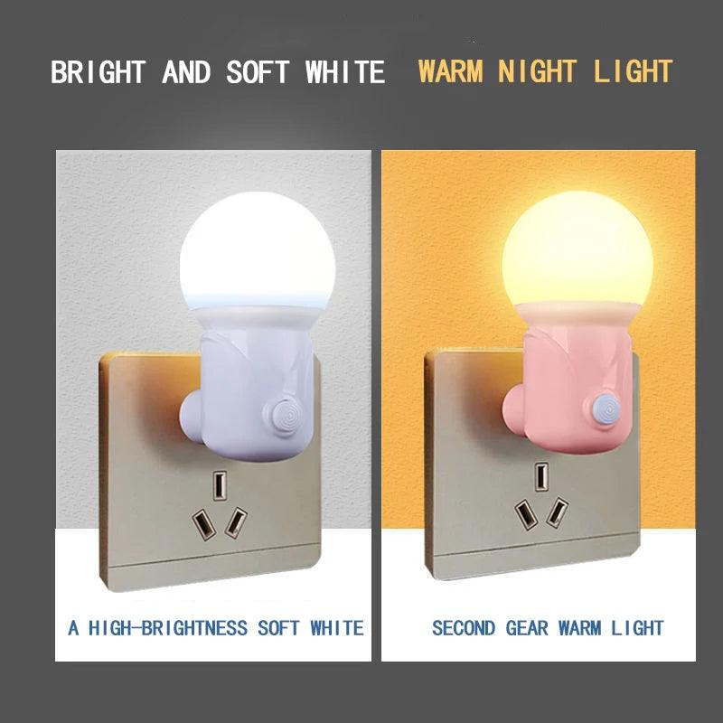 Modern LED Night Light – Soft, Energy-Saving Illumination for Any Space - Natural Sleep