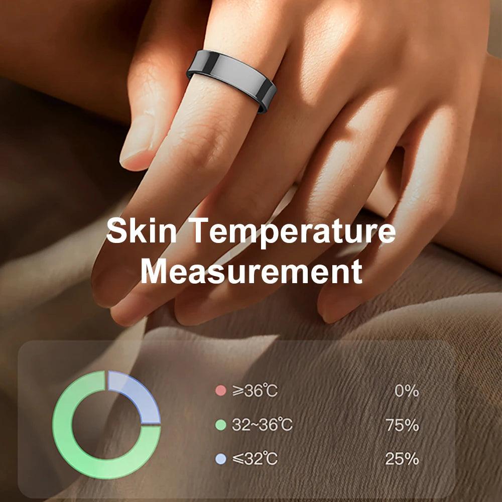 COLMI R09 Smart Ring, Heart Rate Blood Oxygen Monitoring, 5ATM & IP68 Waterproof For Android iOS - NaturalSleep.shop