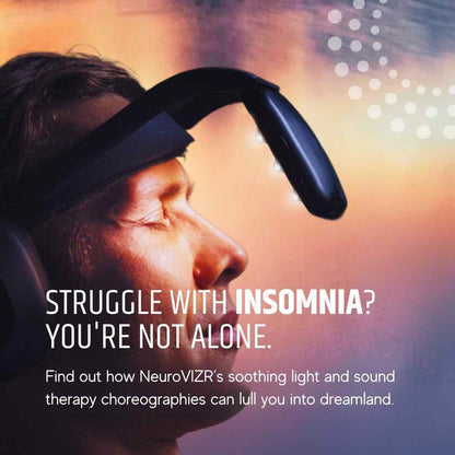 NeuroVizr™ – BRAIN WELLNESS & RELAXATION DEVICE - Natural Sleep