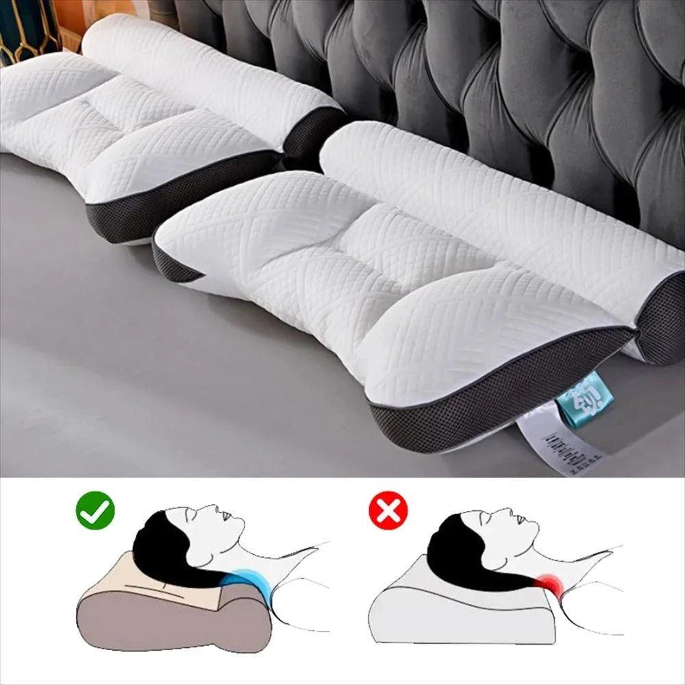 Ergonomic Orthopedic Pillow - Natural Sleep