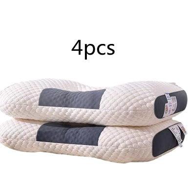 3D Knitted Cotton Pillow Sleep Aid - Natural Sleep