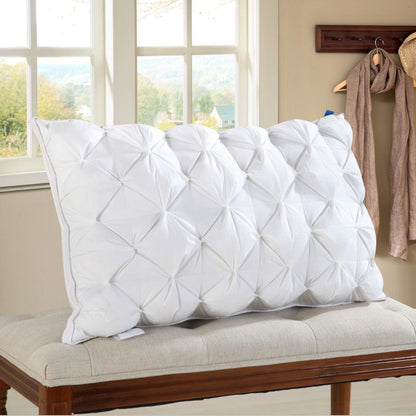 Hotel Pillow Pillow Core Goose Down Pillow Genuine Twisted Flower Goose Feather Pillow Core - Natural Sleep