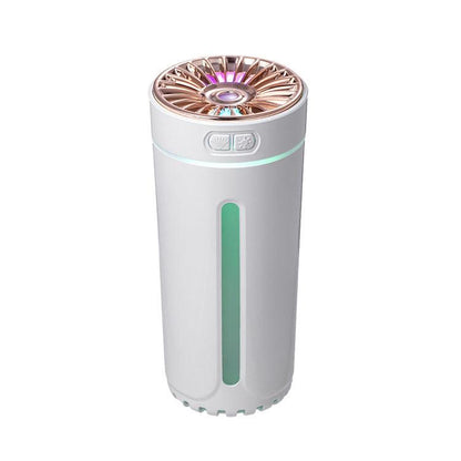 Wireless Air Humidifier Colorful Lights Mute Ultrasonic USB Fogger Diffuser Purifier 800mAh Rechargeabl Cool Mist Maker For Car - Natural Sleep