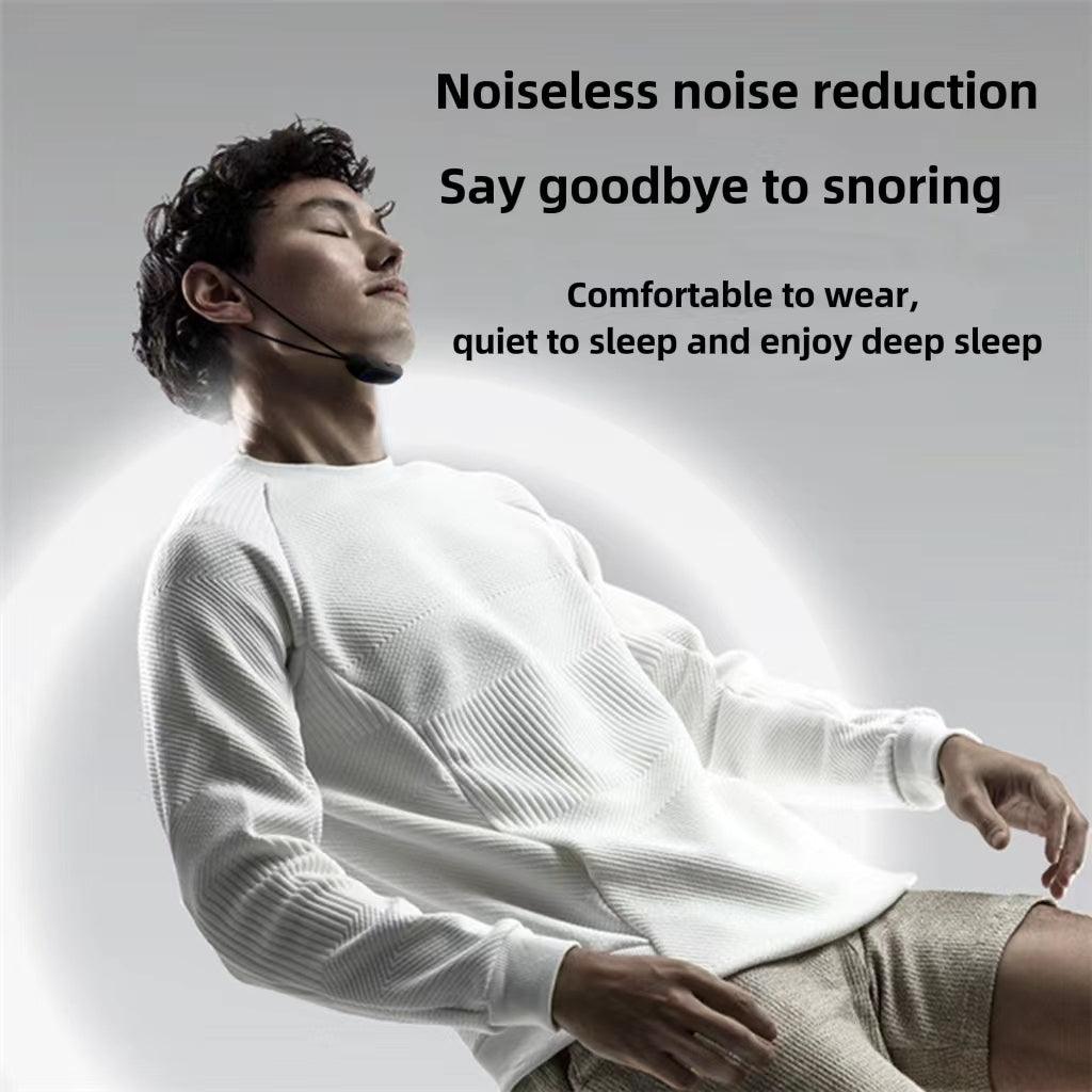 Smart Anti Snoring Device EMS Pulse Snoring Stop Effective Solution Snore Sleep Aid Portable Noise Reduction Muscle Stimulator - Natural Sleep