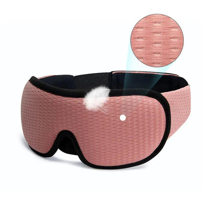 3D Sleeping Mask Block Out Light Sleep Mask - Natural Sleep