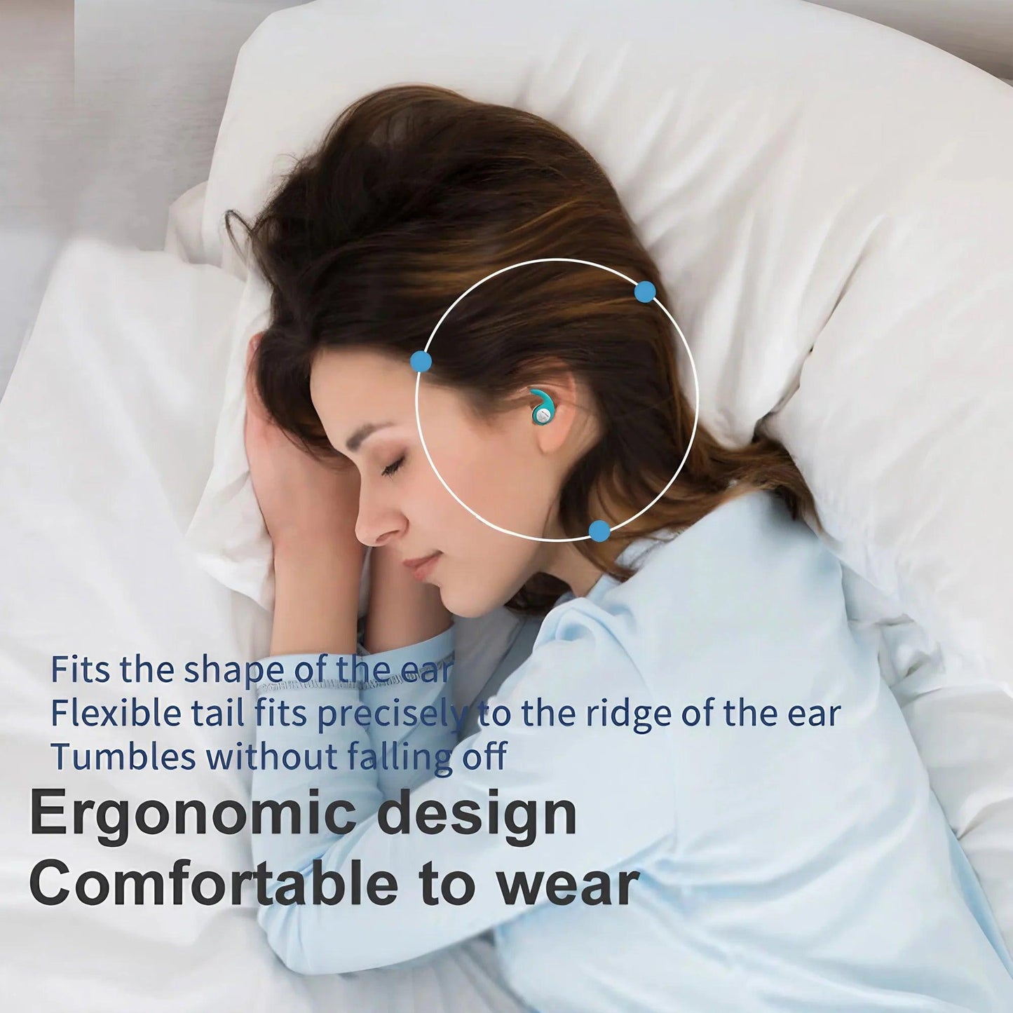 Sleep Noise Reduction Earplugs - Natural Sleep